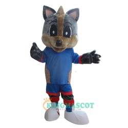 Grey Fox Uniform, Grey Fox Mascot Costume