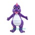 Lovely Purple Dragon Dinosaur Uniform, Lovely Purple Dragon Dinosaur Mascot Costume