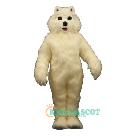 Sam Samoyed Uniform, Sam Samoyed Mascot Costume