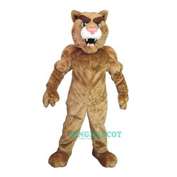 Power Cougar Uniform Free Shipping, Power Cougar Mascot Costume
