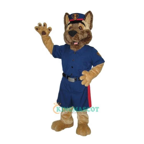 Police Dog Sarge Uniform, Police Dog Sarge Mascot Costume