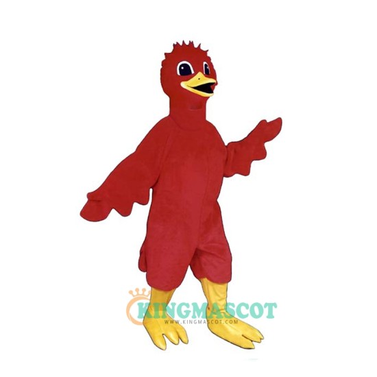 Scarlet Bird Uniform, Scarlet Bird Mascot Costume