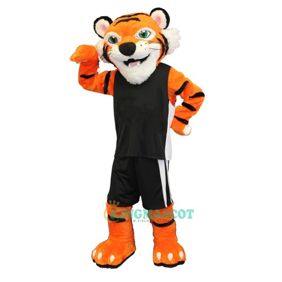 School Male Tiger Uniform, School Male Tiger Mascot Costume