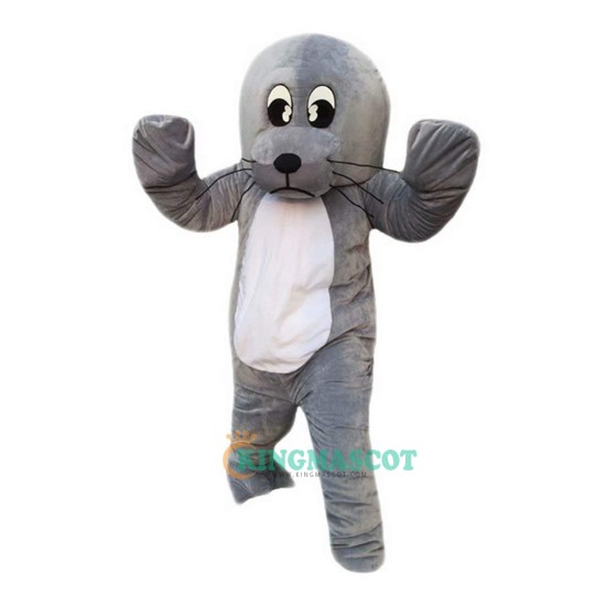 Sea Lion Cartoon Uniform, Sea Lion Cartoon Mascot Costume