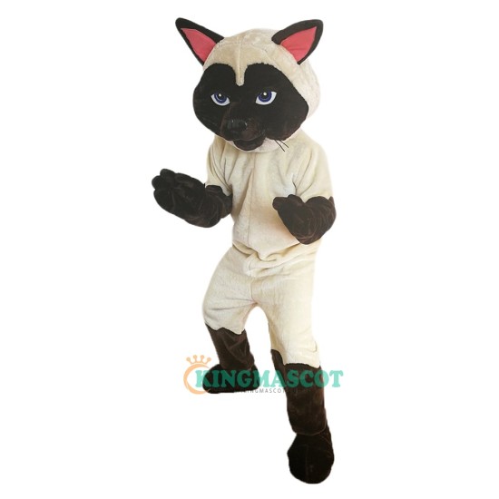 Siamese Cat Cartoon Uniform, Siamese Cat Cartoon Mascot Costume