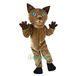 Siamese Cat Cartoon Uniform, Siamese Cat Cartoon Mascot Costume