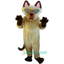 Siamese Cat Uniform, Siamese Cat Lightweight Mascot Costume
