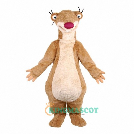 Sid the sloth Uniform, Sid the sloth Mascot Costume