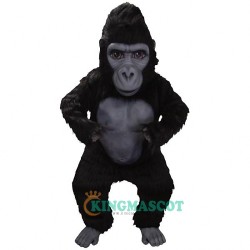 Silverback Gorilla Uniform, Silverback Gorilla Mascot Costume