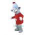 Skiing Mouse Uniform, Skiing Mouse Mascot Costume