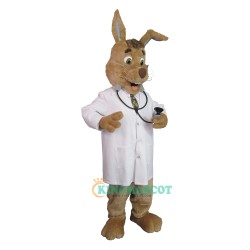 Cute Wellness Rabbit Uniform, Cute Wellness Rabbit Mascot Costume