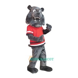 Smitty Dog Uniform, Smitty Dog Mascot Costume