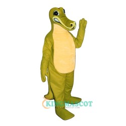 Sneering Crocodile Uniform, Sneering Crocodile Mascot Costume