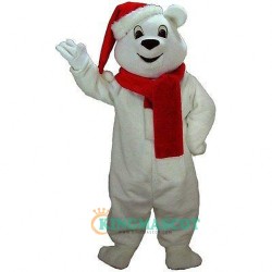 Snow Bear Uniform, Snow Bear Mascot Costume