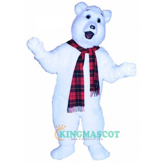 Snow Bear Uniform, Snow Bear Mascot Costume