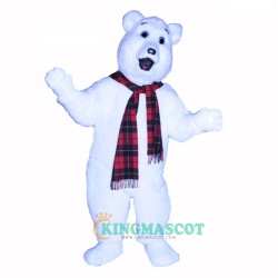 Snow Bear Uniform, Snow Bear Mascot Costume