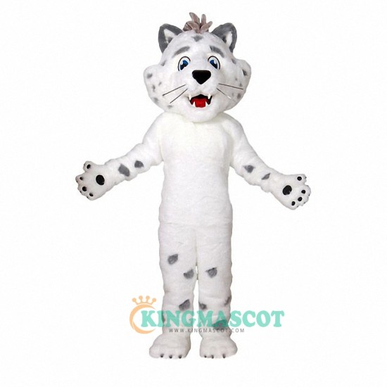 Snow Leopard Uniform, Snow Leopard Mascot Costume