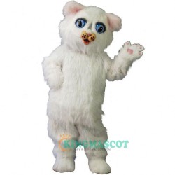 Snowball Kitty Uniform, Snowball Kitty Mascot Costume
