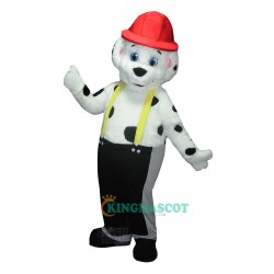 Sparky Dalmation Dog Uniform, Sparky Dalmation Dog Mascot Costume
