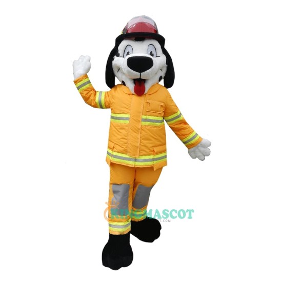 Sparky Fire Dog Uniform, Sparky Fire Dog Mascot Costume