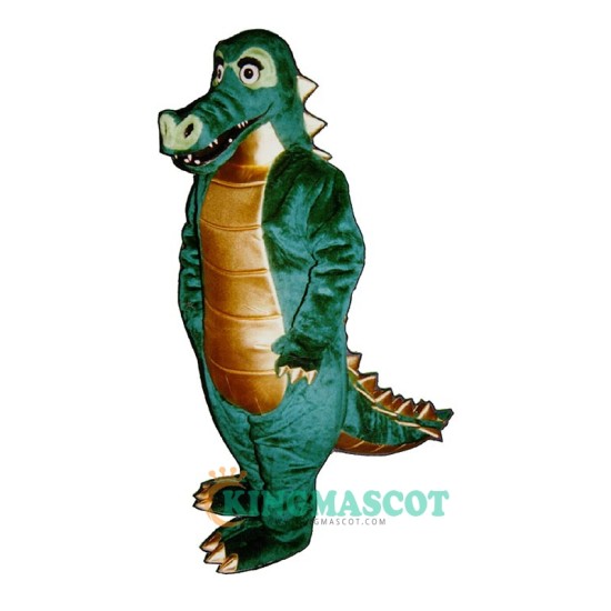 Spiked Alligator Uniform, Spiked Alligator Mascot Costume