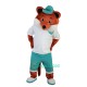 Sport Brown Fox Uniform, Sport Brown Fox Mascot Costume