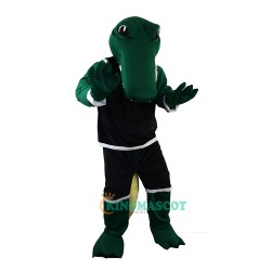 Sport Green Crocodile Uniform, Sport Green Crocodile Mascot Costume