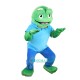 Sport Green Frog Cartoon Uniform, Sport Green Frog Cartoon Mascot Costume