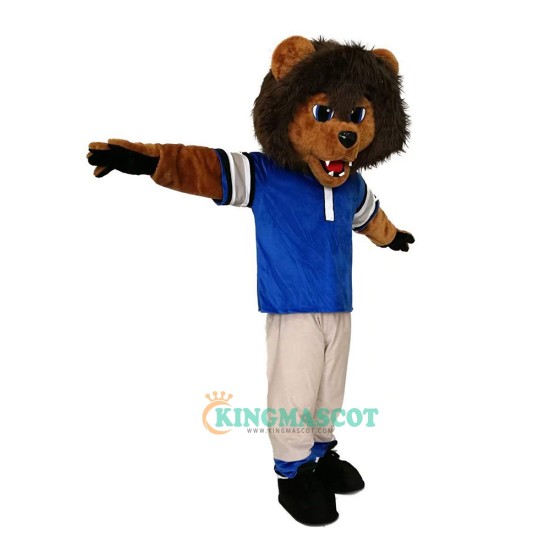 Sport Lion Cartoon Uniform, Sport Lion Cartoon Mascot Costume