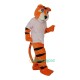 Sport Orange Tiger Cartoon Uniform, Sport Orange Tiger Cartoon Mascot Costume