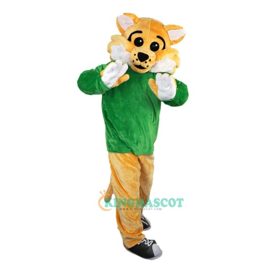 Sports Wild Cat Cartoon Uniform, Sports Wild Cat Cartoon Mascot Costume