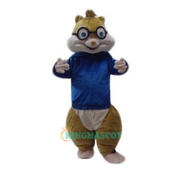 Squirrel Cartoon Uniform, Squirrel Cartoon Mascot Costume
