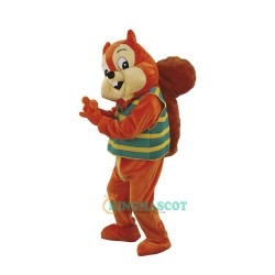Happy Squirrel Uniform, Happy Squirrel Mascot Costume