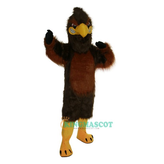 Strong Brown Eagle Cartoon Uniform, Strong Brown Eagle Cartoon Mascot Costume