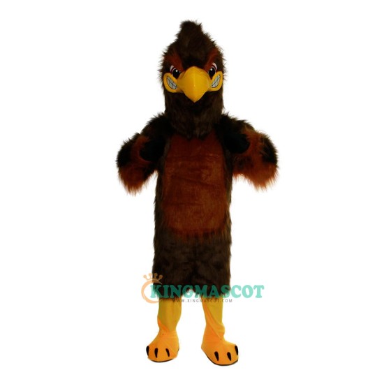 Strong Brown Eagle Cartoon Uniform, Strong Brown Eagle Cartoon Mascot Costume