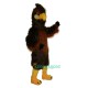 Strong Brown Eagle Cartoon Uniform, Strong Brown Eagle Cartoon Mascot Costume