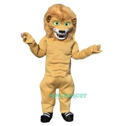 Strong Muscular Lion Uniform, Strong Muscular Lion Mascot Costume