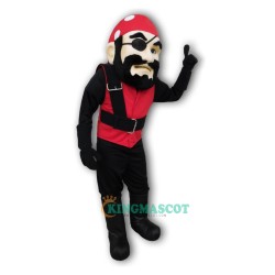 Stubborn Pirate Uniform, Stubborn Pirate Mascot Costume