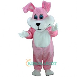 Super Pink Bunny Uniform, Super Pink Bunny Lightweight Mascot Costume