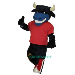 Handsome Bull Uniform, Handsome Bull Mascot Costume