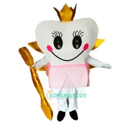 Teeth and Toothbrushes Cartoon Uniform, Teeth and Toothbrushes Cartoon Mascot Costume