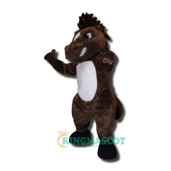 Mustang Uniform, College Angry Mustang Mascot Costume