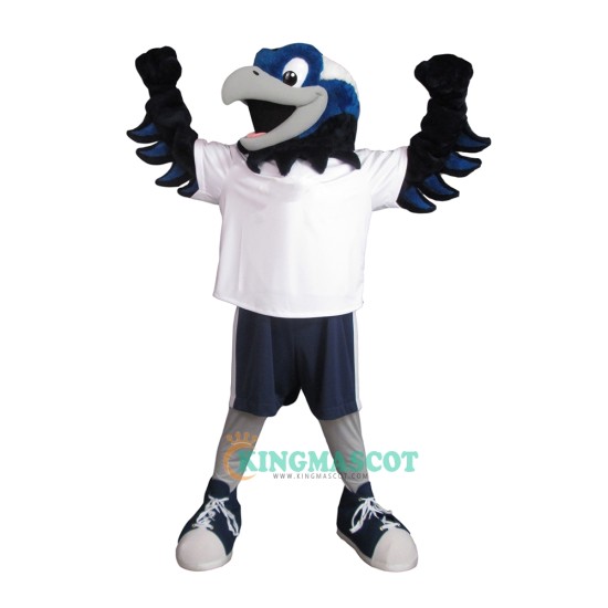 College Thunder Hawk Uniform, College Thunder Hawk Mascot Costume
