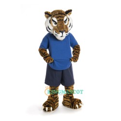 Tiger Handsome Uniform, Tiger Handsome Mascot Costume