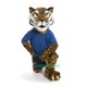 Tiger Handsome Uniform, Tiger Handsome Mascot Costume