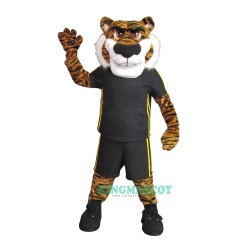 School Handsome Tiger Uniform, School Handsome Tiger Mascot Costume