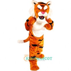 Tiger Power Cat Uniform, Tiger Power Cat Mascot Costume