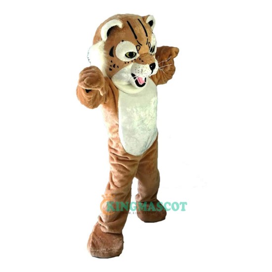 Tiger Wildcat Cartoon Uniform, Tiger Wildcat Cartoon Mascot Costume