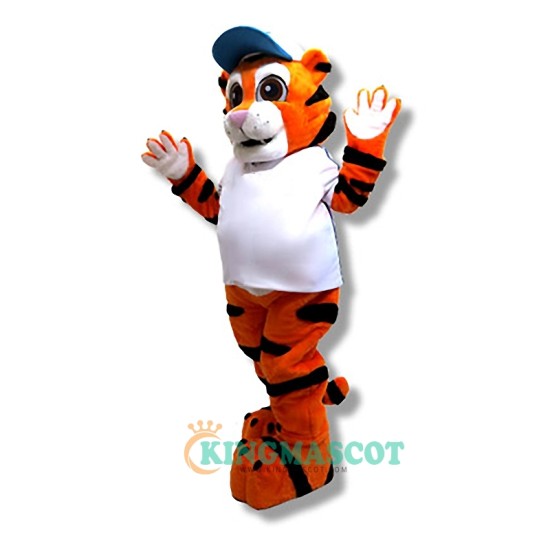 Tiger Uniform, Happy Baby Tiger Mascot Costume