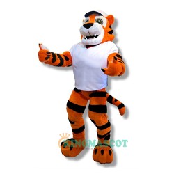 Tiger Uniform, Happy Dad Tiger Mascot Costume
